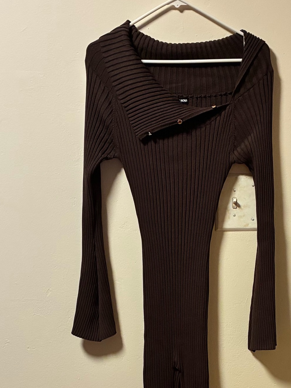 Fashion Nova Ribbed Jumpsuit